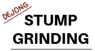 DeJong Stump Grinding Logo